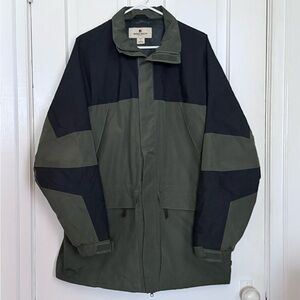 Vintage  Woolrich 90's Mens Outdoor Hiking Jacket Olive Green Size Large